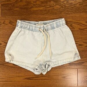PacSun soft shorts (denim color)